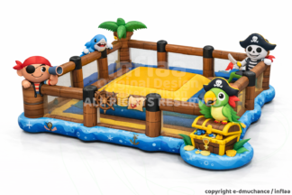 Dmuchana Poducha do Skakania Piraci